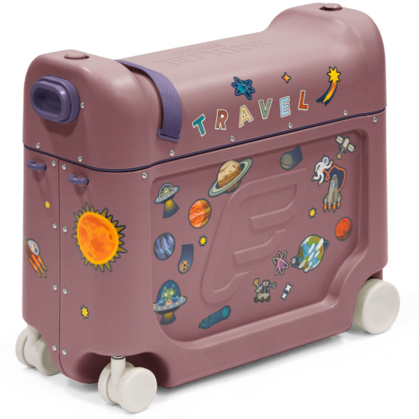 Valise à roulettes enfant Jetkids Bedbox "Lilas Brumeux" (2-7 ans)
