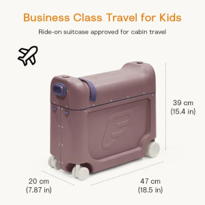 Valise à roulettes enfant Jetkids Bedbox "Lilas Brumeux" (2-7 ans) Stokke