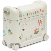 Valise à roulettes enfant Jetkids Bedbox "Vert Marin" (2-7 ans)