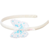 Serre-tête enfant Tiare Belia "Papillon blanc" (3-6 ans)
