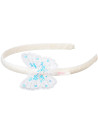 Serre-tête enfant Belia "Papillon blanc" (3-6 ans)