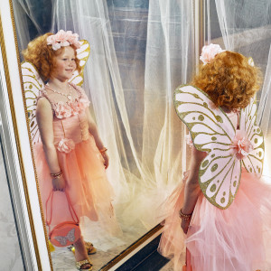 Serre-tête enfant Tiarre "Annemarie Rose" (3-6 ans) Souza
