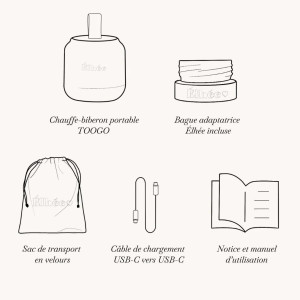 Chauffe-Biberons nomade Toogo 2.0