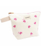 Trousse de toilette en coton Jeannette "Sweetheart"