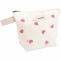 Trousse de toilette en coton Jeannette "Sweetheart"