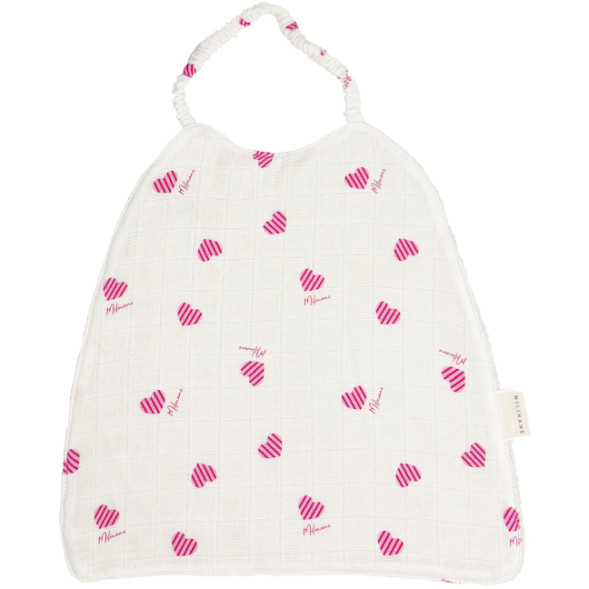 Bavoir à élastique en coton César "Sweetheart" (6-36 mois)