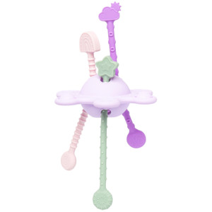 Jouet sensoriel en silicone "Ciel Violet" (10 mois et +) Little L