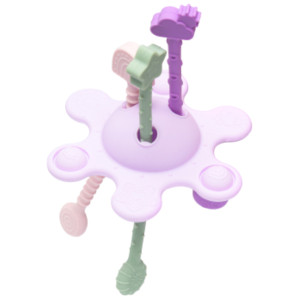 Jouet sensoriel en silicone "Ciel Violet" (10 mois et +) Little L
