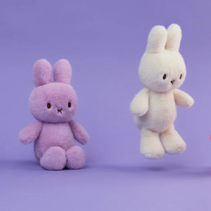 Peluche Miffy Fuzzy Eco "Lila" (25 cm) Bon Ton Toys