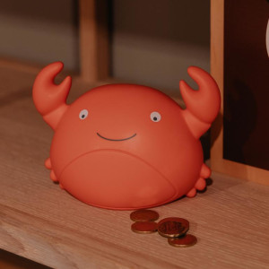 Tirelire "Théo le Crabe" (16 cm) Atelier Pierre