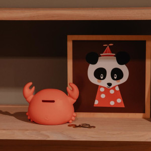 Tirelire "Théo le Crabe" (16 cm) Atelier Pierre