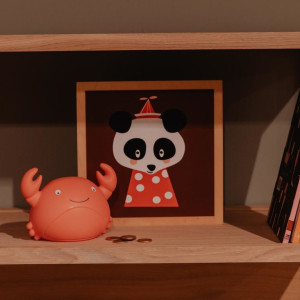 Tirelire "Théo le Crabe" (16 cm) Atelier Pierre