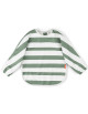 Bavoir manches longues imperméable (6-18 mois) "Rayures Vertes"
