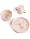 Coffret repas bébé anti-dérapant "Foodie Celebration Powder"