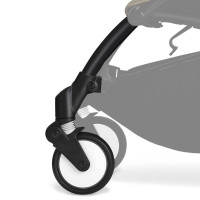 Jambe avant gauche (avec roue) pour YOYO+ et YOYO2 "Noir"