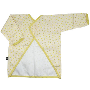 Bavoir manches longues imperméable (2-4 ans) "Les Poussins" Maison Petit Jour