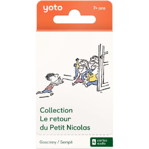 Livre audio pour YOTO "Collection Le retour du Petit Nicolas" (x4) (7-14 ans)