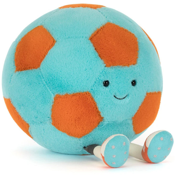 Peluche Amuseables Sports "Ballon de Football Jellycat" (27 cm)