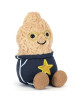Peluche Amuseables Cacahuète "Star Student Outfit" (15 cm)