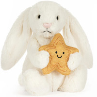 Peluche Bashful Lapin Crème & Etoile (31 cm)