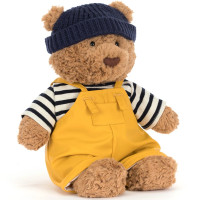 Peluche Ours Bartholomew "Marin" (26 cm)