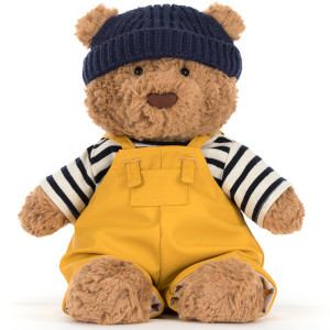 Peluche Ours Bartholomew "Marin" (26 cm) Jellycat