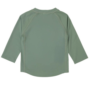 T-shirt bébé anti-UV manches longues "Scooter Chien Vert" Lassig