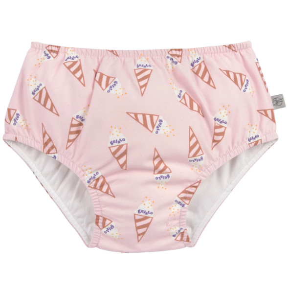 Culotte de bain à couche intégrée anti-UV "Ice Cream Rose"