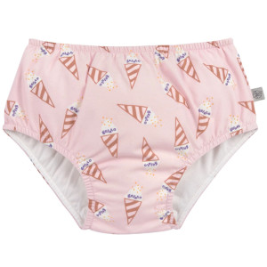 Culotte de bain à couche intégrée anti-UV "Ice Cream Rose" Lassig