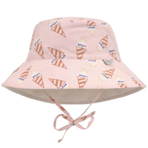 Bob bébé anti-UV réversible "Ice Cream Rose" Lassig