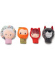 Marionnettes à doigt "Chaperon rouge" (x4) (1 ans et +)