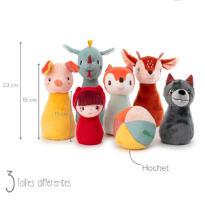 Mon premier jeu de quilles "Forêt" (18 mois et +) Lilliputiens