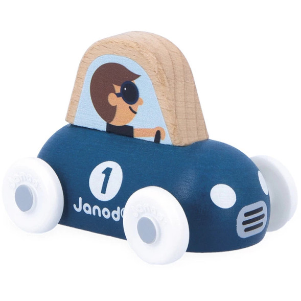 Voiture Cross Roads en bois "Sport" (1-3 ans)