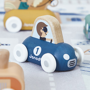 Voiture Cross Roads en bois "Sport" (1-3 ans) Janod