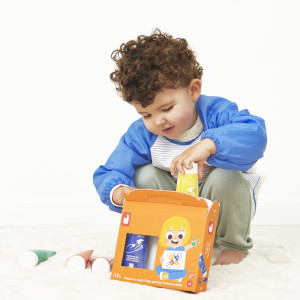 Coffret de Peinture au doigt (x5 tubes) (1-5 ans) Janod