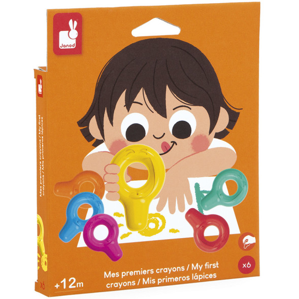 Coffret "Mes premiers crayons" (x6) (1-5 ans)