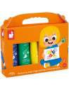 Coffret "Peinture au doigt" (x5 tubes) (1-5 ans)