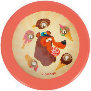 Labyrinthe de poche en bois "Applepop" (3-8 ans) Janod