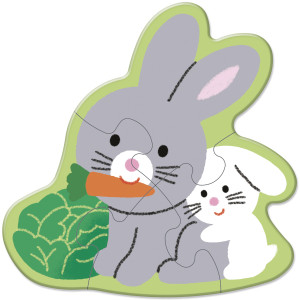 Puzzles évolutifs "Ferme" (2-5 ans) Janod