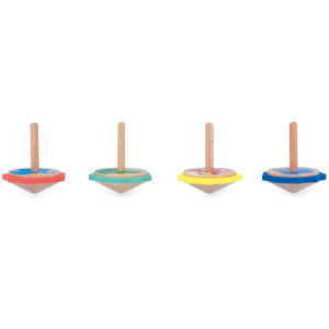 Toupie en bois "Applepop" (3-8 ans) Janod