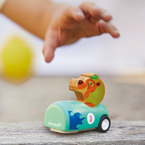 Voiture à friction en bois "Applepop" (2-6 ans)