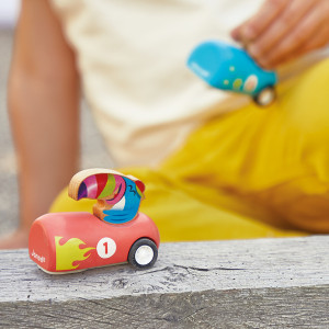Voiture à friction en bois "Applepop" (2-6 ans)