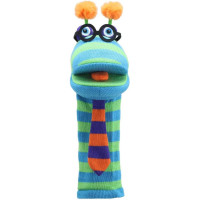 Marionnette Eco Sockettes "Dylan" avec couineur (18 mois et +)