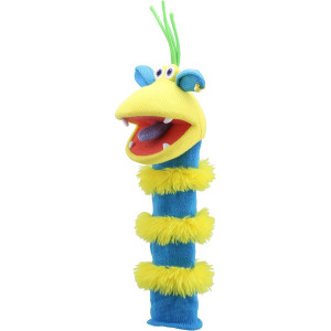 Marionnette Eco Sockettes "Ringo" avec couineur (18 mois et +) The Puppet Company