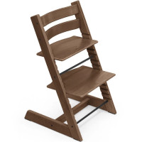 Chaise Haute Tripp Trapp "Brun Chaud" en bois de hêtre 