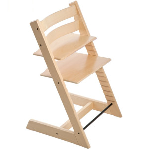 Chaise haute  enfant évolutif tripp trapp en bois Naturel Stokke