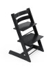Chaise Haute Tripp Trapp "Noir" en bois de hêtre