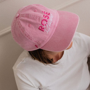 Casquette en coton délavé Colette "Rosé" (Maman) Milinane