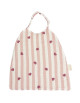 Bavoir à élastique en coton César "Candy Cane" (6-36 mois)