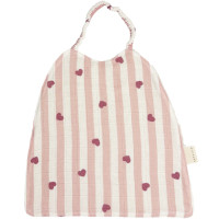 Bavoir à élastique en coton César "Candy Cane" (6-36 mois)